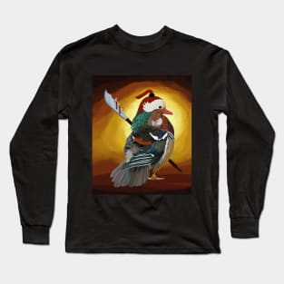 Warrior Duck Long Sleeve T-Shirt